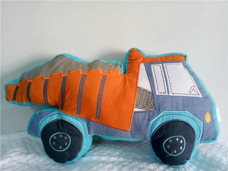 Хлопковая Милая Подушка мультяшный детский игрушечный динозавр диванная