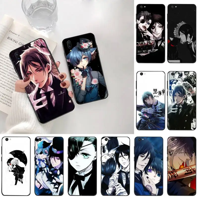 

NBDRUICAI Anime Black Butler Customer High Quality Phone Case For Vivo Y91c Y17 Y51 Y67 Y55 Y93 Y81S Y19 V17 vivos5