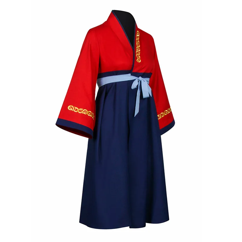 

Mulan Princess Cosplay Costume Chinese Traditional Hanfu Adult Halloween Carnival Party Dresses Stage Performance Clothes