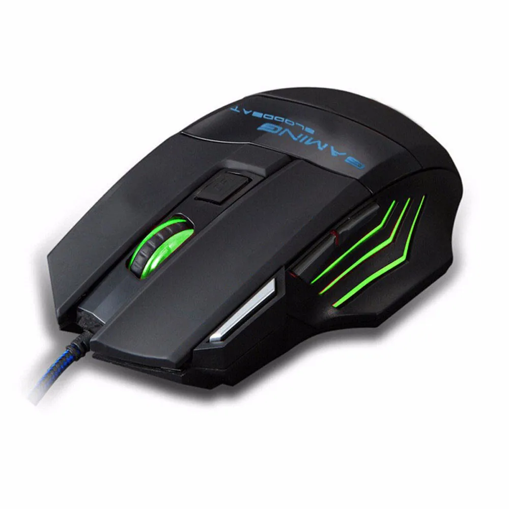 

Wired Gaming Mouse USB Computer Mouse Gamer 5500 DPI Ergonomic Mouse Gaming Mause Gamer Cable Mice 7 Buttons For PC Game LOL CS
