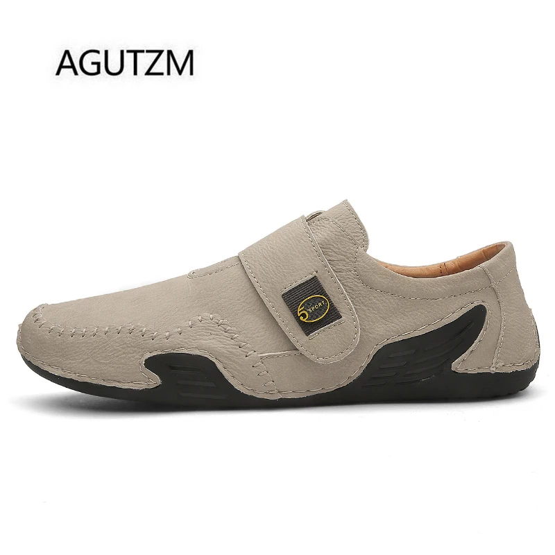 Новинка модная мужская повседневная обувь из искусственной кожи сезон весна