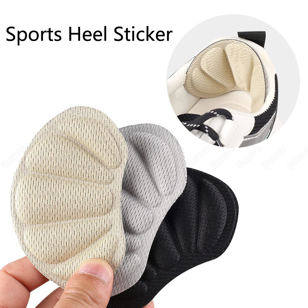 Sunvo Sports Heel Insert Sticker for Shoes Size Reducer Filler High Heels Liner Protector Heel Pain Relief Self-adhesive Cushion