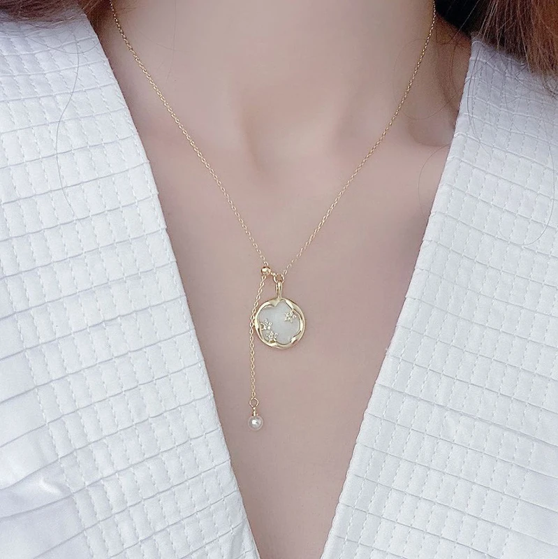 Женские Геометрические Ожерелья с подвеской простые Подарочные ожерелья