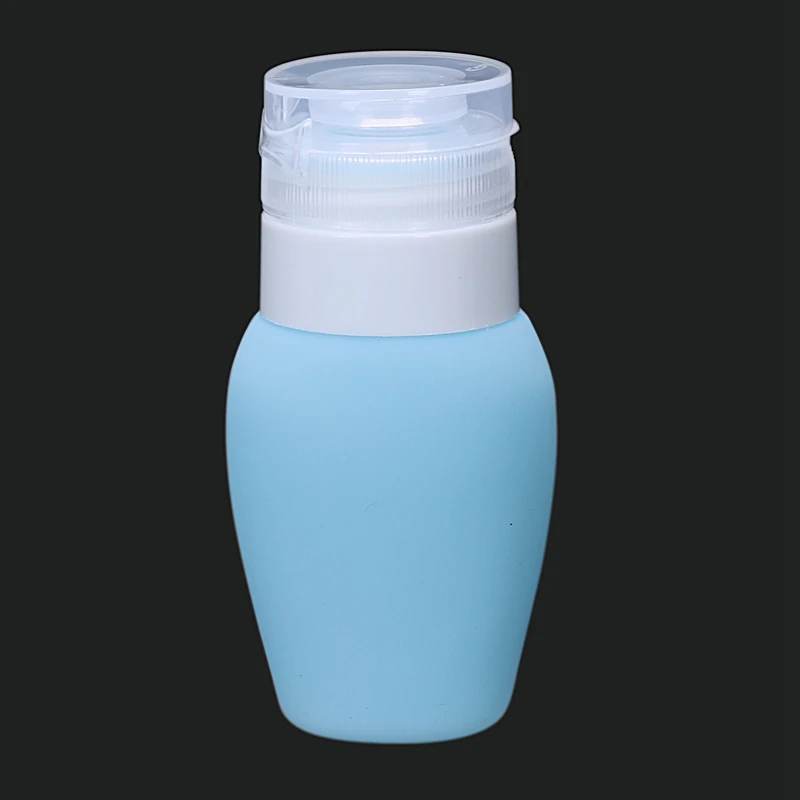 Силиконовая бутылка пресс для шампуня геля душа 60 мл|Многоразовые бутылки| |