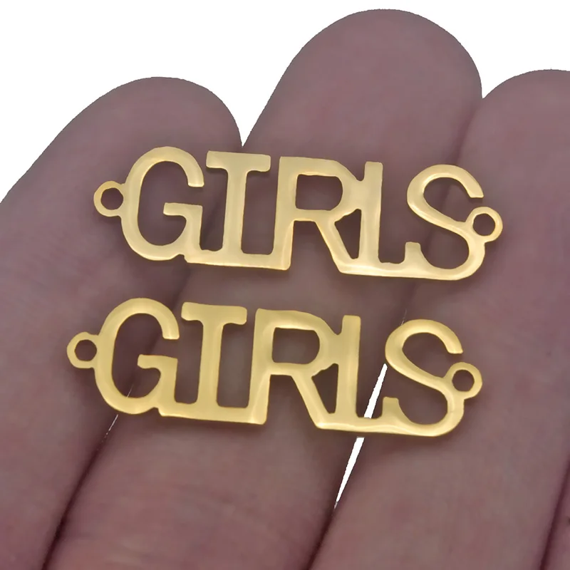 5 шт. соединители для браслетов и ожерелий из нержавеющей стали|Шармы| |