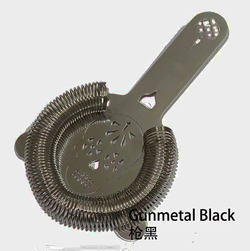 Ситечко для коктейлей ситечко с черепом Делюкс из нержавеющей стали барное