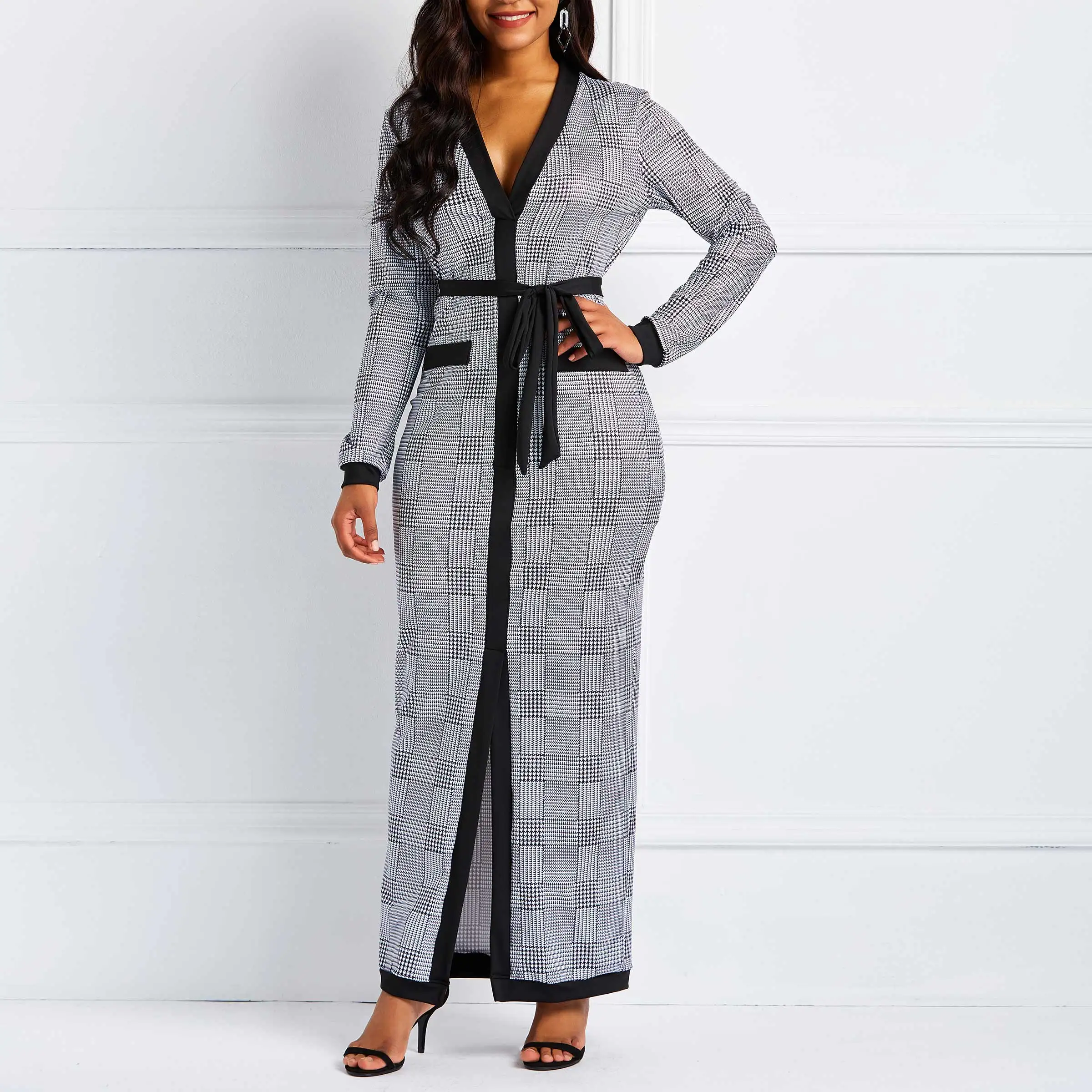 Элегантные вечерние офисные женские платья карандаш в стиле ретро повседневные