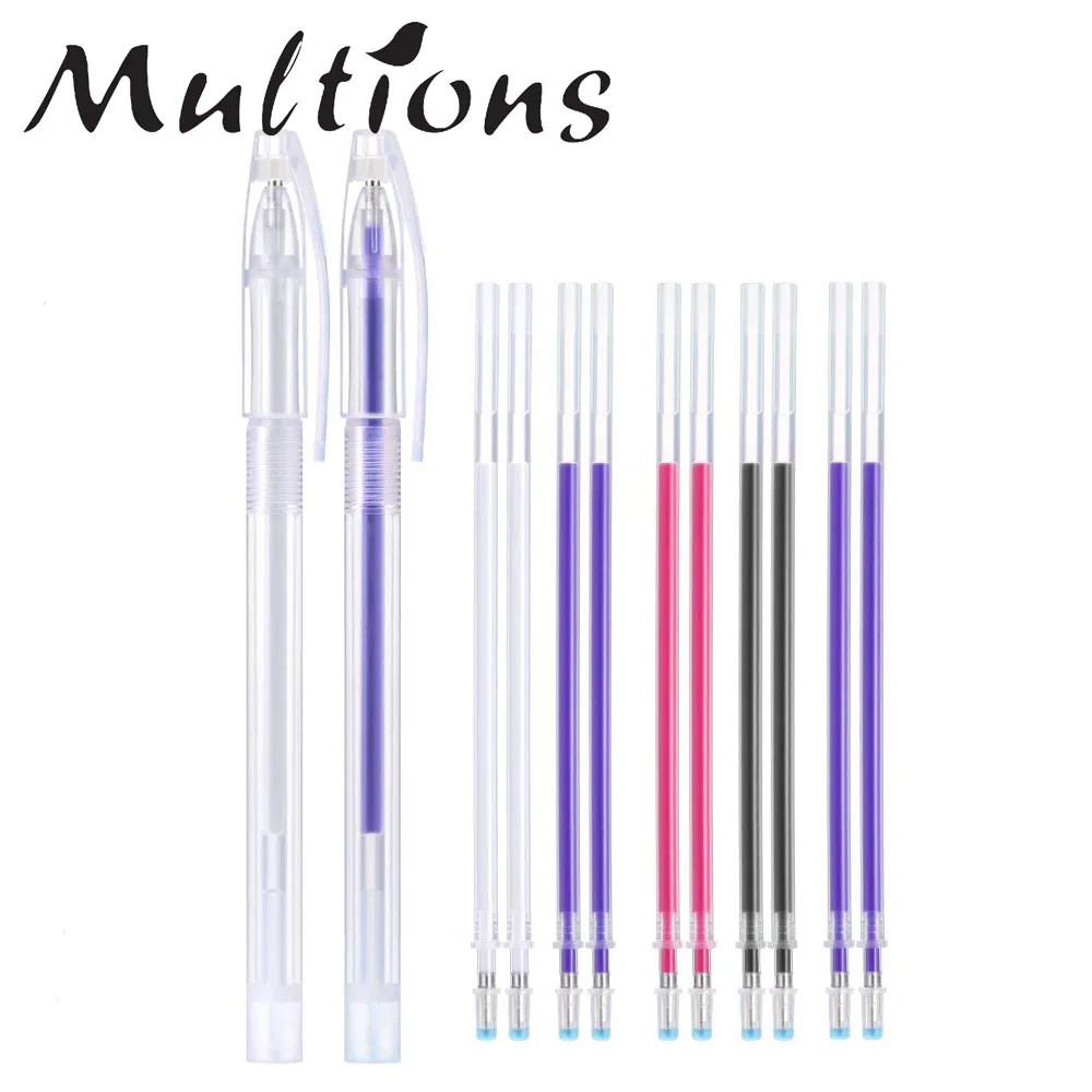 Стираемая при высокой температуре ручка с исчезающим цветом 4 шт.|Швейные