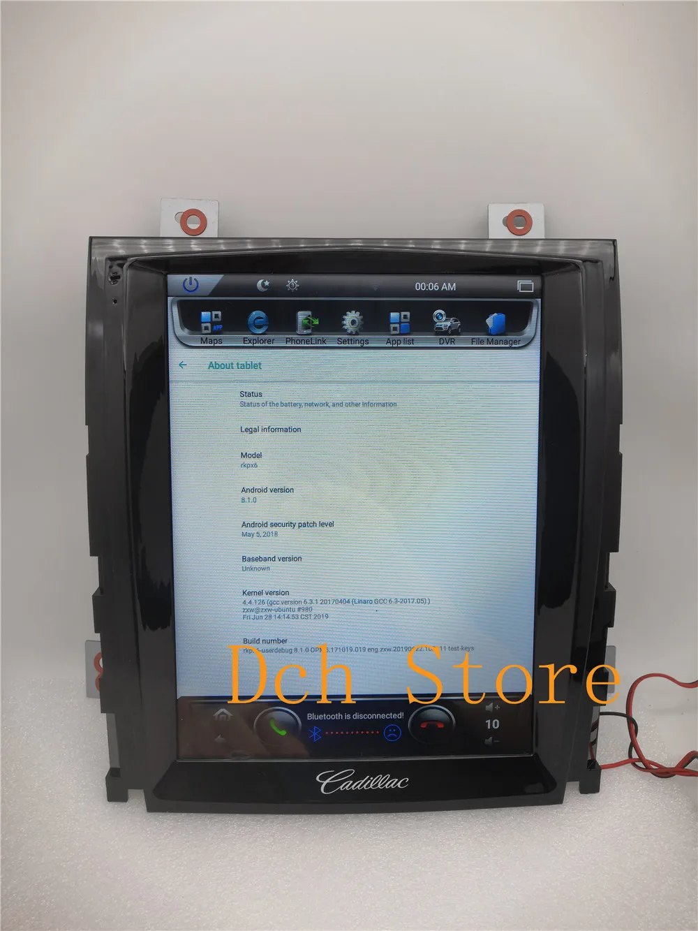 10 4 дюймовый вертикальный экран Tesla Style Android 9 0 автомобильный DVD плеер GPS для Cadillac