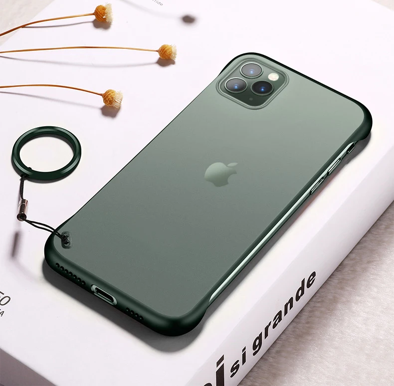 

For Iphone11 Max XR 7 8 12 13 13pro X Frameless Frosted Protective Cover