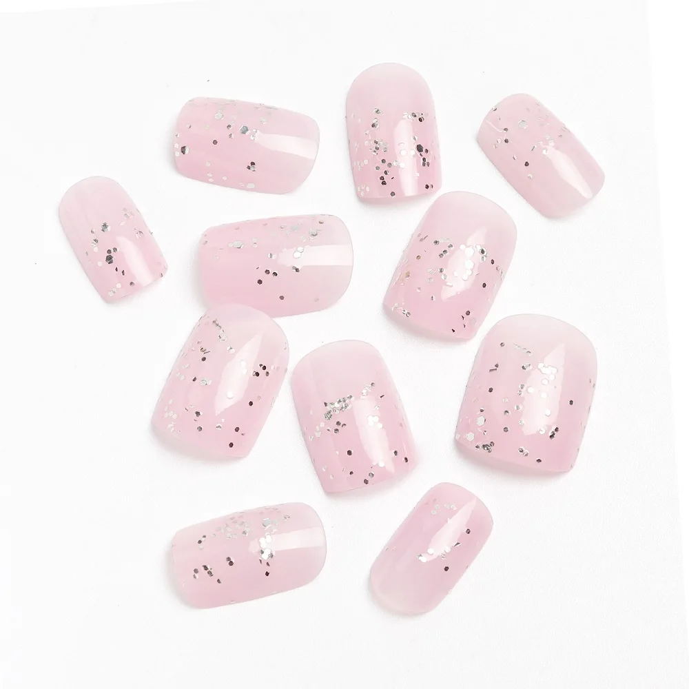 24 шт. накладные ногти модные украшения с полным покрытием стильные для свадебной