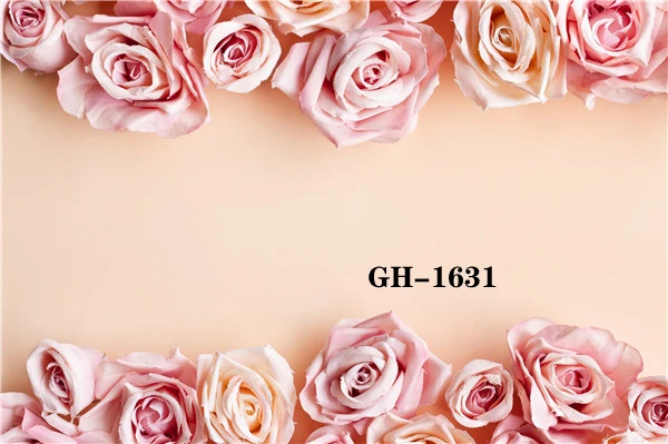 

ZHISUXI Vinyl Custom Photography Backdrops Prop Flower and Wooden Planks Photography Background #0152