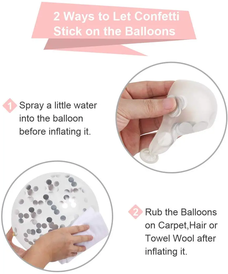 Металлические матовые темно синие и белые шары с конфетти для вечеринок 100 шт.