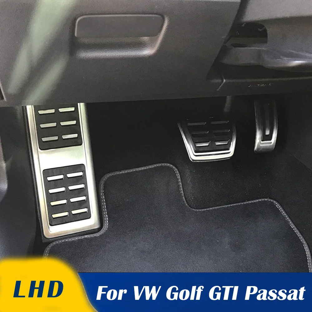 

Zlord для Volkswagen VW Golf GTI Passat B8 Polo A05 6C GP автомобильные педали из нержавеющей стали, топливная Тормозная педаль, подставка для ножной педали