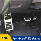 Zlord для Volkswagen VW Golf GTI Passat B8 Polo A05 6C GP автомобильные педали из нержавеющей стали, топливная Тормозная педаль, подставка для ножной педали