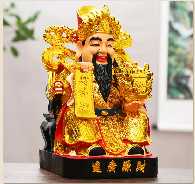 Оптовая продажа статуя Будды домашний магазин деловой процветающий фэн-шуй Бог