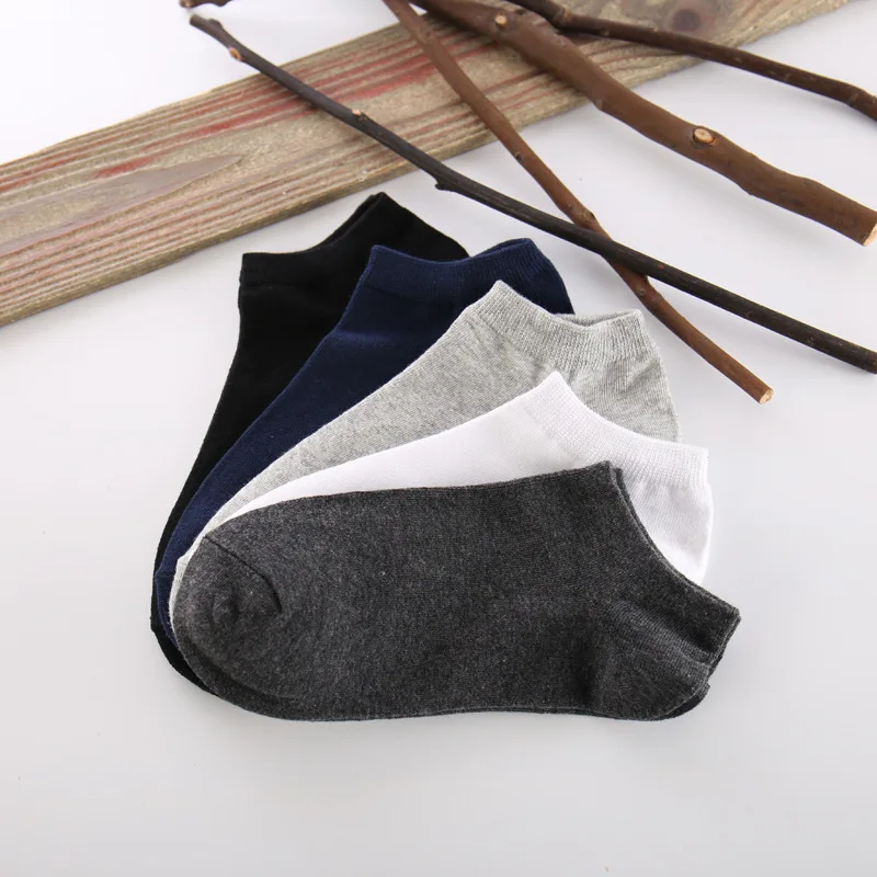 5 пар/лот весенне летние мужские хлопковые короткие носки для мужчин деловые