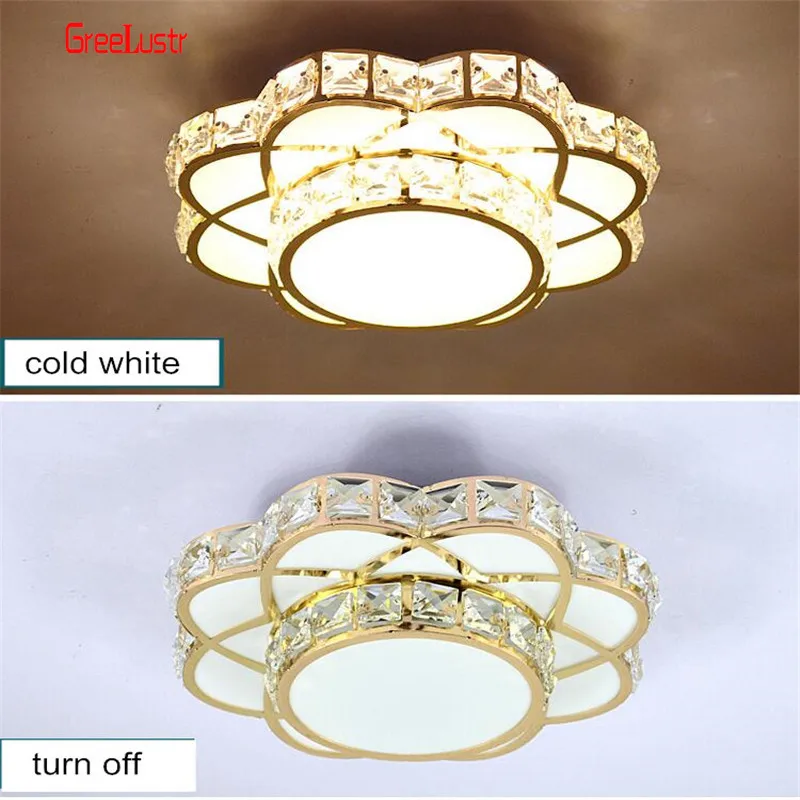 

Modern Led Crystal Chandelier Light Gold Ceiling Chandeliers Lamp For Kitchen Lustre Lighting Hanging Ceiling Fixture Luminaire