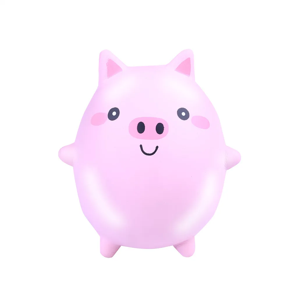 

Kawaii Smile Pig Squeeze Toys Slow Rising Cream Scented Stress Reliever Squishy Toys Antistress Child Kid Baby Toys For Kids