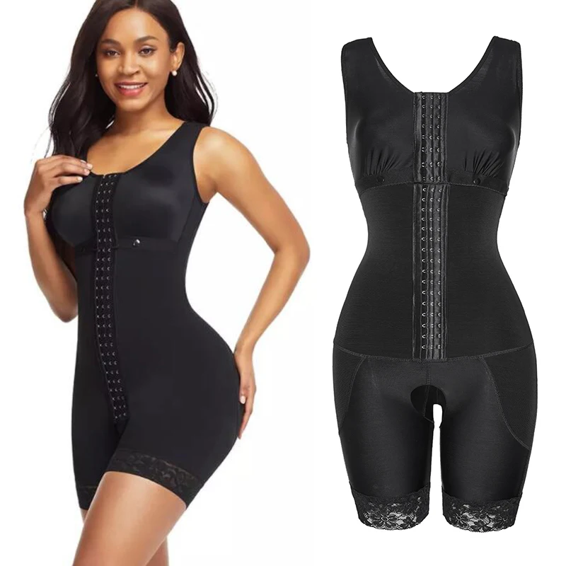 

Women Full Body Shaper Shapewear Butt Lifter Enhancer Bodysuit Open Crotch Slimming Breasted Hip Lift Buttlifter Shape Wear