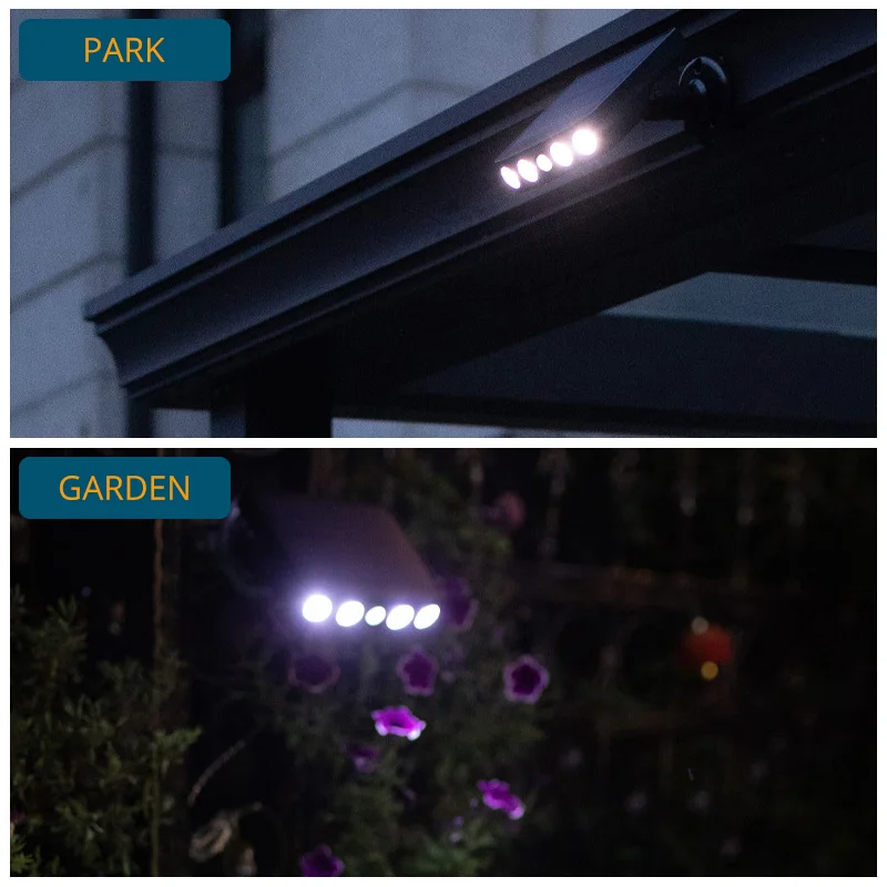 

Powerful Solar Light Outdoor Motion Sensor Waterproof Garden LED Solar Lamp Spotlights For Garden Path Street Led Wall Light