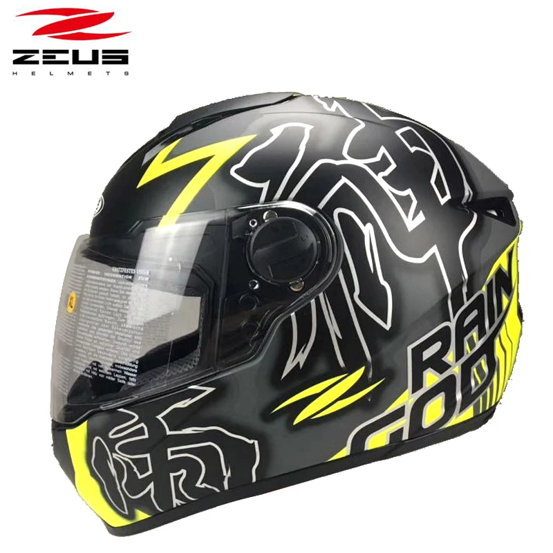 2 ZEUS DOT ECE мотоциклетные многоцветные Полнолицевые шлемы мотоциклетные шлемы гоночные шлемы m-xxxl шлем для мужчин и женщин - Цвет: 2