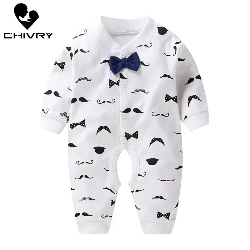 Детский комбинезон на пуговицах с длинным рукавом и V-образным вырезом | Мать