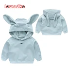 LawadkaНовинка; Сезон весна-осень; Детские толстовки для мальчиков и девочек; Хлопковый однотонный детский пуловер с длинными рукавами; Верхняя одежда; Детский свитер; Одежда