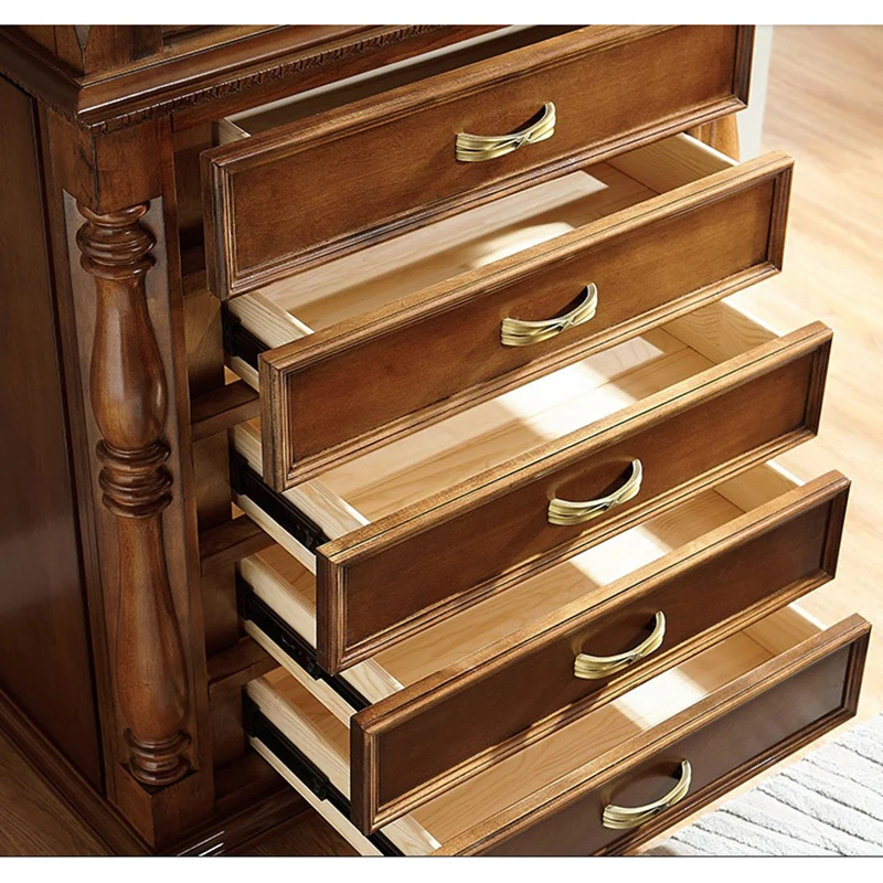 Сундук с 6 ящиками и скрытым зеркалом для туалетный столик в спальню макияжа