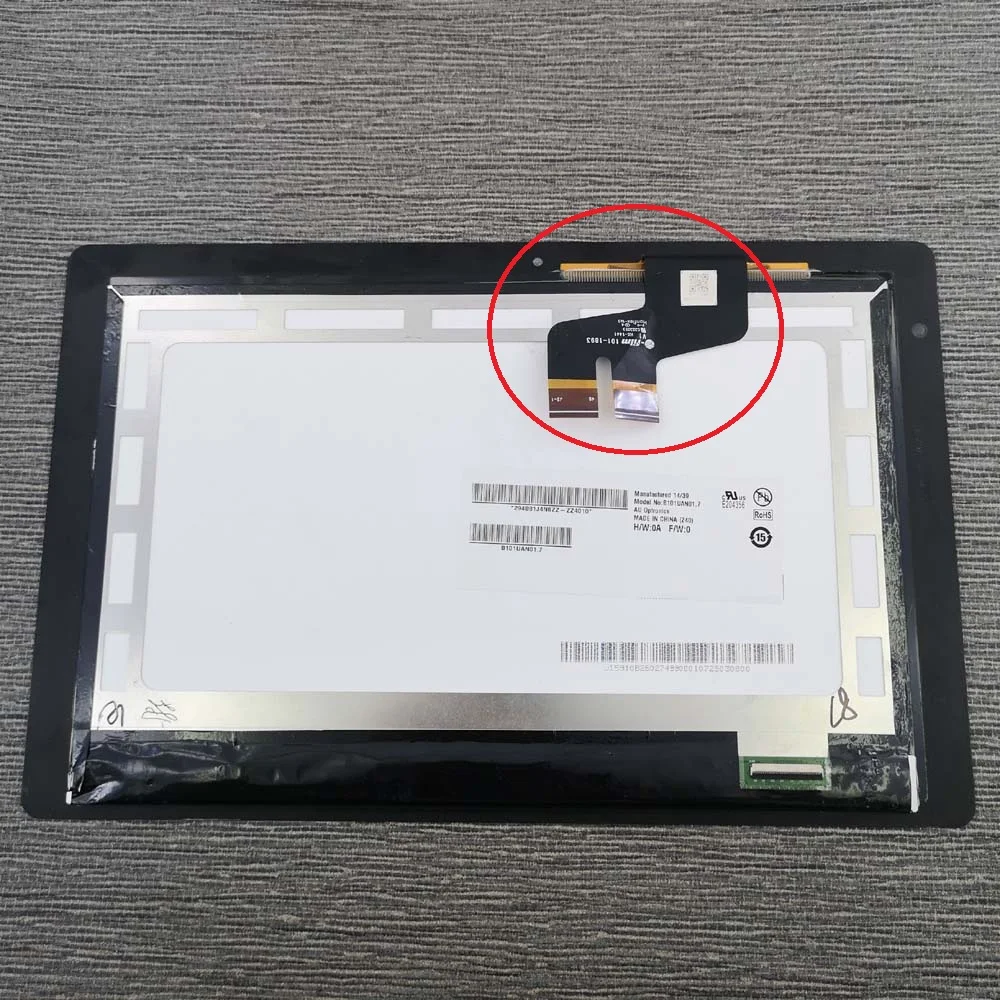 ЖК дисплей B101UAN01.7 с диагональю 10 1 дюйма для планшетов Acer Aspire Switch 10|ЖК-экраны и