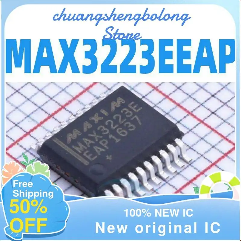 

10-200PCS MAX3223EEAP SSOP20 New original IC