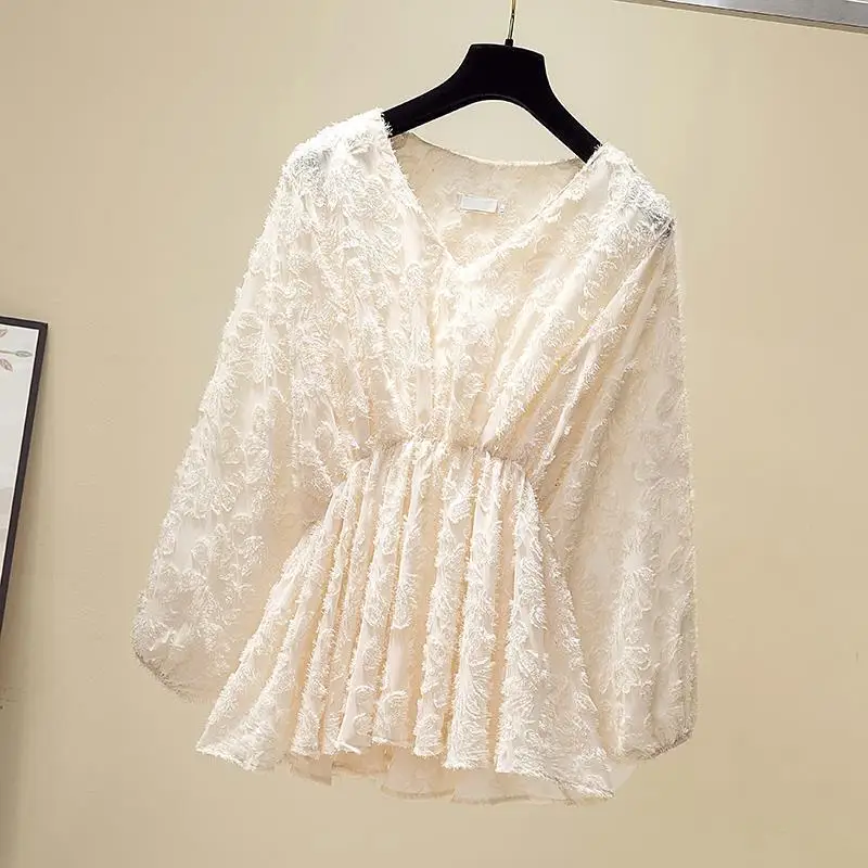 

Модная Новая блузка, женские повседневные полосатые топы, рубашки, блузки, женские свободные блузы, Осенние повседневные дамские офисные бл...