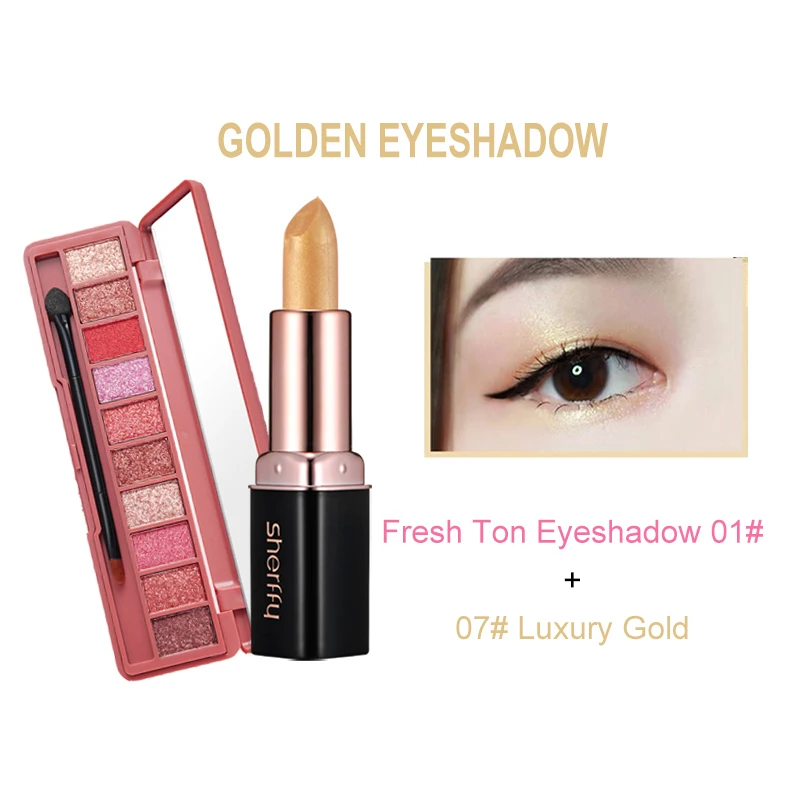 Sherffy губная помада партия цвета девственные поцелуи тонированные губы бальзам