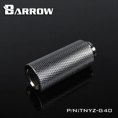 Silver Барроу TNYZ-G40 G1/4 ''мужчин и женщин 40 мм крепление удлинителя - Цвет лезвия: Silver