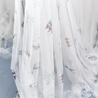 cartoon childrens net yarn fine mesh soft lace fabric draping net yarn princess skirt diy fabric wedding accessories