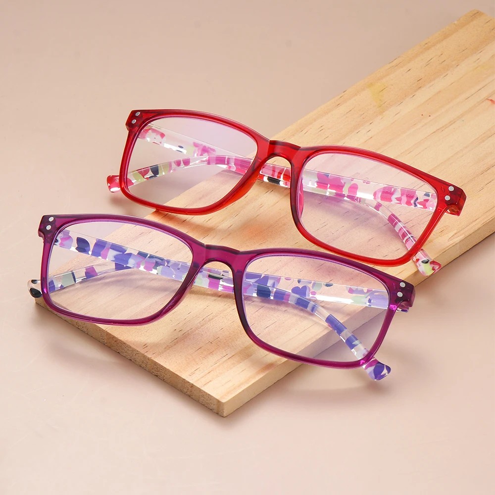 

Retro Print Reading Glasses Blue Light Blocking Computer Eyeglasses Men Women Anti Eyestrain Prebyopia Eyeglasses +1.0 ~+ 4.0