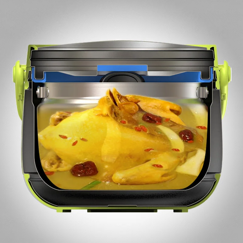 Pinkah 3L 4.5L вакуумный тушеный горшок банка для продуктов сохраняющая тепло 24 часа