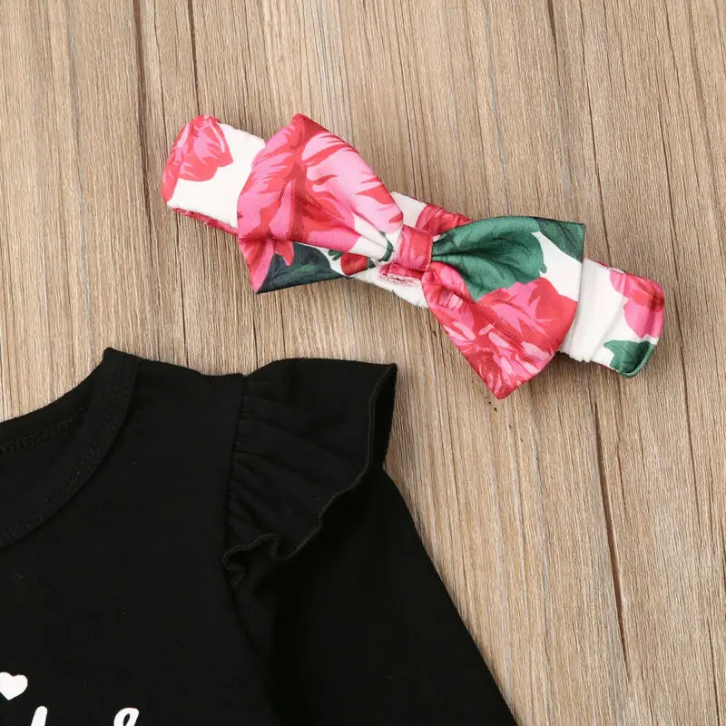 Модная детская одежда для девочек комплекты одежды маленьких комплект из 3