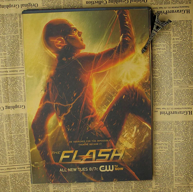 Флэш ТВ плакат DC Лига Справедливости супергерой фильм современная декоративная