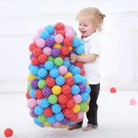 300 pcslot eco friendly plastic balls colorful ball soft kid ball pit toy outdoor ball water pool ocean wave ball dia 5 57 cm