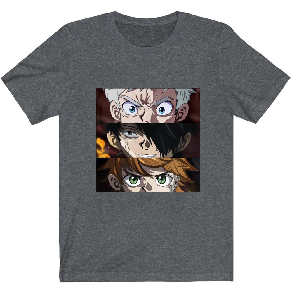 

The Promised Neverland Anime Tshirt Harajuku Female Male Short Sleeve T-shirt Women T Shirt Summer