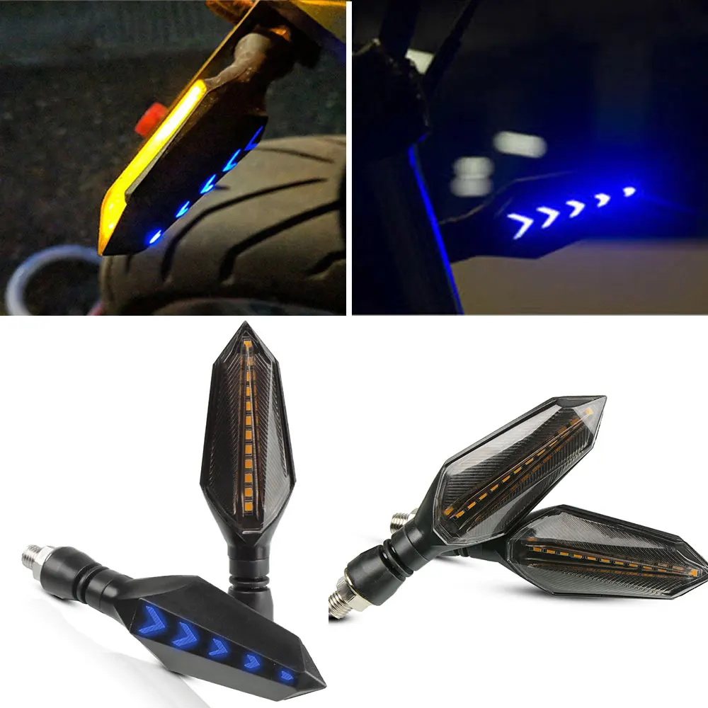 

For Bajaj Dominar 400 Pulsar 150 180 200 NS RS AS CFMOTO 650NK 1 pair Universal 12V 1W LED Turn Signal Indicators Lights lamp