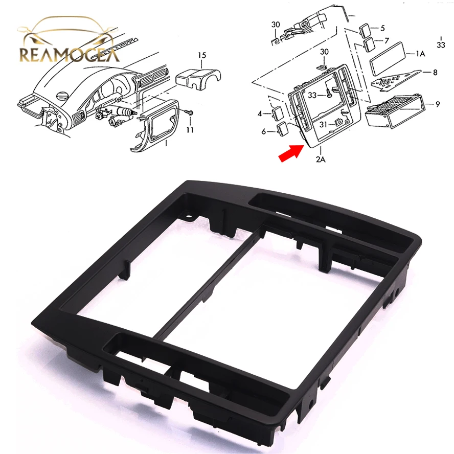Reamocea 3B0858069 внутренняя Центральная панель приборной панели облицовка