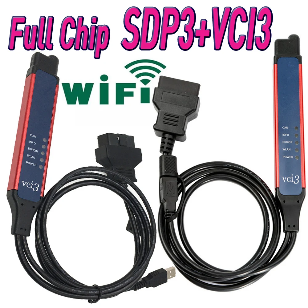 

VCI3 2.49.1 SDP3 сканирующие грузовики для тяжелой диагностики Wifi OBDII сканер для Scania с ключом WIN7 WIN 10 Экспресс-трек безопасный