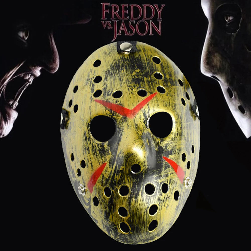 Маска Джейсона Хоккей Косплэй Хэллоуин полный уход за кожей лица смолы убийца