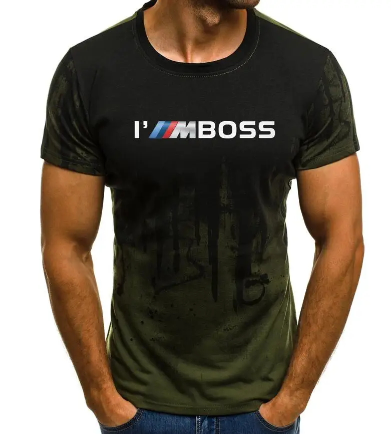 Мужская футболка с логотипом I'm Boss M Power смешная немецким автомобилем M3 M5 E30 E36 E46