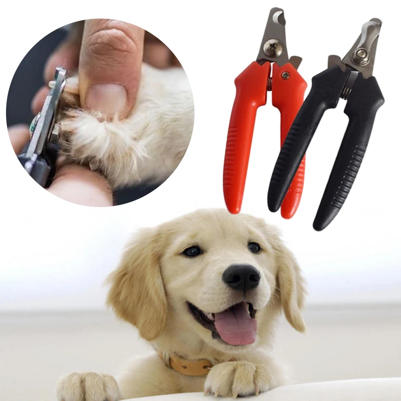 

Professional Dog Claw Scissor Pet Stainless Steel Nail Clipper Dogs Cats Nail Trimmers Dog Grooming Accessories