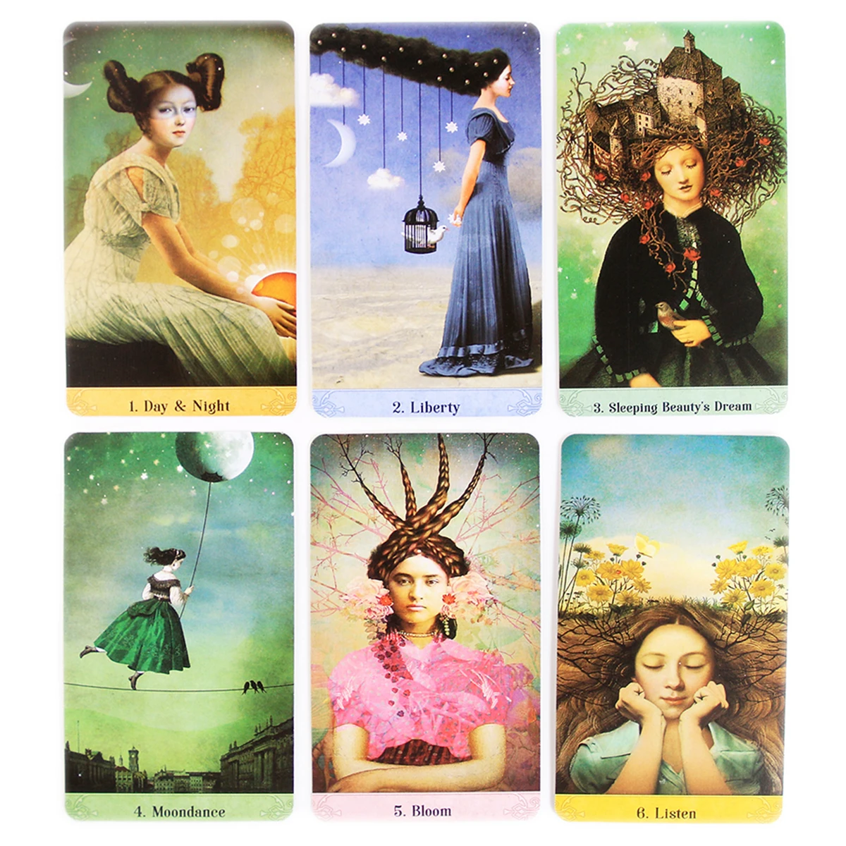 

52 Cards Oracle Of Mystical Moments Cards Game English Version Divination Fate Board Game Cards With PDF Guidebook