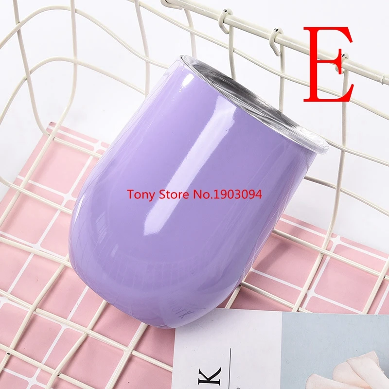 5 шт./лот NWT кружки из нержавеющей стали 304 9 унций. Коралловая чашка для вина с