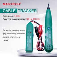mastech ms6812 telephone wire tracer utp tool kit lan network cable tester line finder rj45 rj11 line finding testing